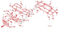 ASIENTO/TRANSPORTADOR para Honda FOURTRAX 420 RANCHER 4X4 AT 2012