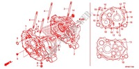 CARTER DE MOTOR/BOMBA DE ACEITE para Honda FOURTRAX 420 RANCHER 4X4 Electric Shift CAMO 2012