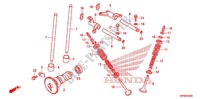 ARBOL DE LEVAS/VALVULA para Honda FOURTRAX 420 RANCHER 4X4 Electric Shift 2012