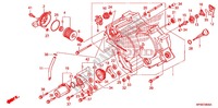 CUBIERTA DE CARTER DEL. para Honda FOURTRAX 420 RANCHER 4X4 Manual Shift CAMO 2012