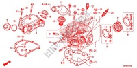 CILINDRO/CULATA DE CILINDRO para Honda FOURTRAX 420 RANCHER 4X4 Manual Shift CAMO 2012