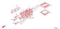 CARTER DE MOTOR/BOMBA DE ACEITE para Honda FOURTRAX 420 RANCHER 4X4 Manual Shift 2012