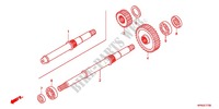 EJE FINAL para Honda FOURTRAX 420 RANCHER 4X4 Manual Shift RED 2012