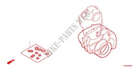 EQUIPO DE EMPACADURA B para Honda FOURTRAX 420 RANCHER 4X4 Manual Shift RED 2012