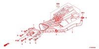 CUBIERTA DE BOMBA DE AGUA para Honda FOURTRAX 420 RANCHER 4X4 Electric Shift CAMO 2012