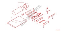 HERRAMIENTAS/CAJA DE BATERIA para Honda FOURTRAX 420 RANCHER 4X4 PS RED 2012