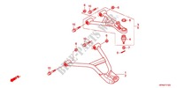 BRAZO DELANTERO (2WD) para Honda FOURTRAX 420 RANCHER 2X4 Electric Shift 2012