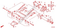 BRAZO DE OSCILACION/CAJA DE CADENA para Honda FOURTRAX 500 FOREMAN 4X4 Electric Shift 2012