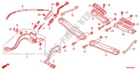 PEDAL/ESTRIBO para Honda FOURTRAX 500 FOREMAN 4X4 Electric Shift 2012