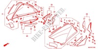 GUARDABARROS DELANTERO/CUBIERTA DE TANQUE para Honda VFR 1200 F 2012