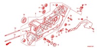 CARTER IZQUIERDO (WW125EX2C/EX2D/D) para Honda PCX 125 SPECIAL EDITION 2012