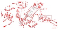 CUERPO DE BASTIDOR (WW125EX2C/EX2D/D) para Honda PCX 125 SPECIAL EDITION 2012
