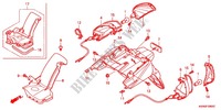 GUARDABARROS TRASERA / INTERMITENTE para Honda PCX 125 SPECIAL EDITION 2012