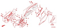 LIMPIADOR DE AIRE/CUBIERTA LATERAL para Honda XRE 300 ABS 2012