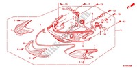 LUZ DE COMBINACION TRAS. para Honda SH 125 TOP CASE SPECIAL 2011