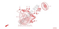 FARO DELANTERO para Honda SH 150 SPECIAL 3F 2013