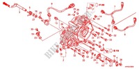 CUBIERTA CARTER TRASERO para Honda FOURTRAX 420 RANCHER 4X4 Manual Shift RED 2013