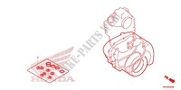 EQUIPO DE EMPACADURA B para Honda FOURTRAX 420 RANCHER 4X4 Manual Shift RED 2013