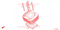 CILINDRO para Honda XRE 300 3LA 2011