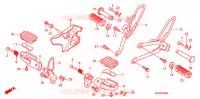 ESTRIBO/BRAZO DE PIE/ PEDAL DE CAMBIO para Honda XRE 300 3LA 2011