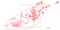 LUZ TRASERA(2) para Honda XRE 300 3LA 2011
