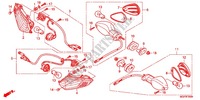 GUINO(2) para Honda CBR 1000 RR WHITE 2012