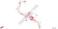 VALVULA DE CONTROL DE INYECCION DE AIRE para Honda CBR 1000 RR RED 2012