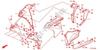 CAPO INFERIOR  para Honda CBR 125 BLANC 2012