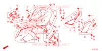 BLINDAJE SUPERIOR para Honda CBR 600 RR ABS BLACK 2013