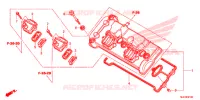 CUBIERTA CULATA CILINDRO para Honda CBR 600 RR ABS BLACK 2013
