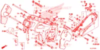 CUERPO DE BASTIDOR para Honda CBR 600 RR ABS BLACK 2013