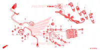 GRUPO DE CABLES SECUND./BOBINA DE ENCENDIDO para Honda CBR 600 RR ABS BLACK 2013