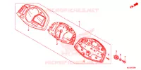 INDICADOR DE COMBINACION para Honda CBR 600 RR ABS BLACK 2013