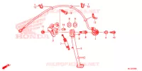 SOPORTE PRINCIPAL/PEDAL DE FRENO para Honda CBR 600 RR ABS BLACK 2013