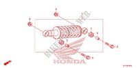 ALMOHADILLA TRASERA(2) para Honda CRF 110 2014