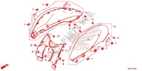 CUBIERTA SUPERIOR/LAMPARA DE POSICION para Honda CTX 700 ABS 2014