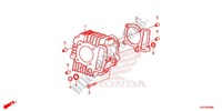 CILINDRO para Honda WING GO 100 Front disk 2014