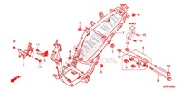 CUERPO DE BASTIDOR para Honda SH 125 ABS D STANDARD 2013