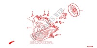 FARO DELANTERO para Honda SH 125 SPECIAL 2E 2013