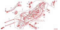 CARTER IZQUIERDO para Honda SH 150 ABS D SPECIAL 2E 2013