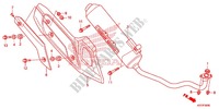 SILENCIADOR DE ESCAPE(2) para Honda SH 150 ABS D SPECIAL 3ED 2013