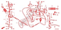 PALANCA DE MANIJA/INTERRUPTOR/CABLE(1) para Honda FOURTRAX 420 RANCHER 4X4 Electric Shift 2013
