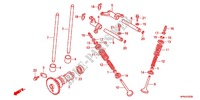 ARBOL DE LEVAS/VALVULA para Honda FOURTRAX 420 RANCHER 4X4 Manual Shift RED 2011