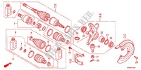 ARTICULACION DELANTERA (4WD) para Honda FOURTRAX 420 RANCHER 4X4 PS RED 2011
