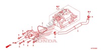 CUBIERTA DE BOMBA DE AGUA para Honda FOURTRAX 420 RANCHER 4X4 AT 2013