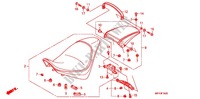 ASIENTO SIMPLE(2) para Honda VT 1300 FURY 2010