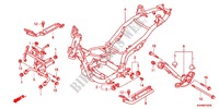 CUERPO DE BASTIDOR (WW125SB) para Honda PCX 125 2012