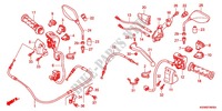 PALANCA DE MANIJA/INTERRUPTOR/CABLE(1) para Honda PCX 125 2012