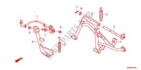 SOPORTE PRINCIPAL/PEDAL DE FRENO para Honda PCX 125 2011