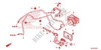 CILINDRO MAESTRO DE FRENO/MODULADOR ABS para Honda CB 1100 ABS NERO LUCIDO 2014